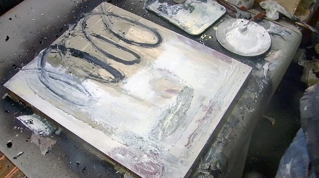 Lerne im geistreich Online-Kurs mit Steffen Rolla Steinmehl, Kohle, Ölstick - Nass in Nass kennen