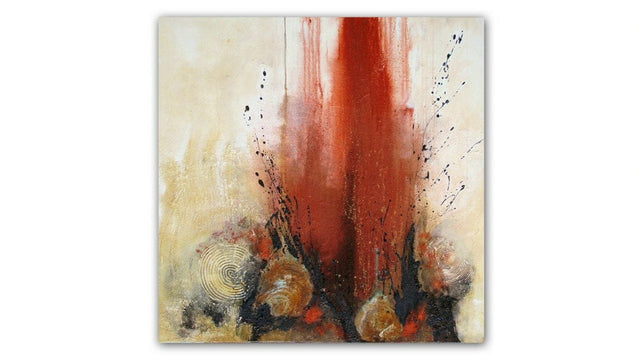 Lerne im geistreich Online-Kurs mit Ulla Schönhense Spachtelmasse, Rost und Pigmente kennen