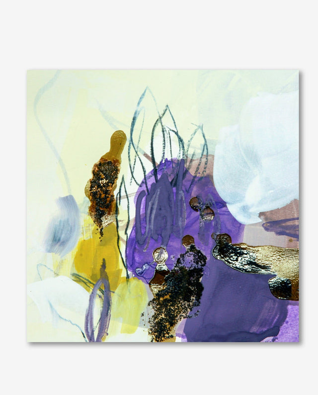 Lerne im geistreich Online-Kurs mit Ulrike Int-Veen Farbklang trifft Struktur - Wachs und Kaffeesatz kennen