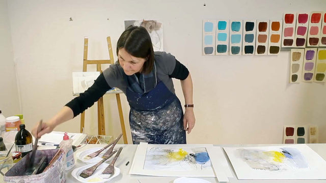 Lerne im geistreich Online-Kurs mit Ulrike Int-Veen Tiefe - Transparenz und Dichte kennen