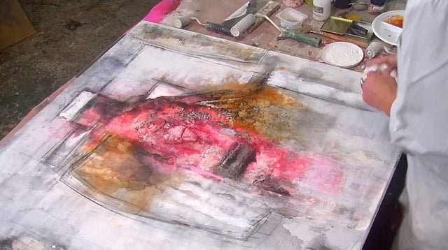 Lerne im geistreich Online-Kurs mit Ute Hoeg Sumpfkalk auf großem Format kennen