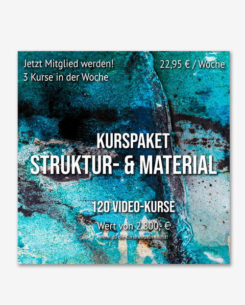 Kurspaket - Struktur- & Materialbilder