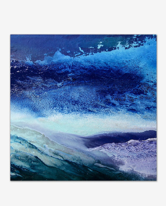 Lerne im geistreich Online-Kurs mit Christina Jehne See oder Meer-Landschaft mit Struktur kennen