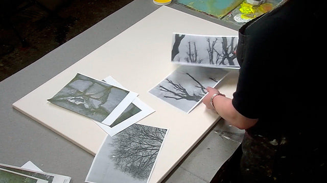 Lerne im geistreich Online-Kurs mit Era Freidzon Zauberwald in Tusche und Acryl kennen