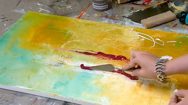 Lerne im geistreich Online-Kurs mit Isabelle Zacher-Finet Auf dem Kopf gemalt - weibliche Figuren kennen