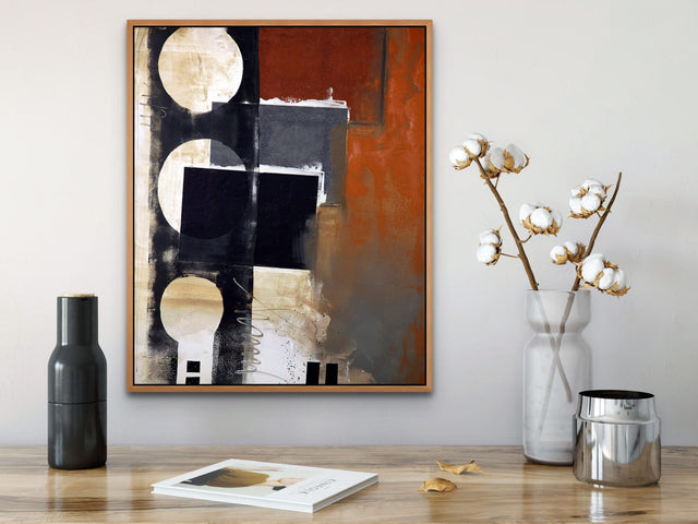 Lerne im geistreich Online-Kurs mit Isabelle Zacher-Finet Strukturpapier und geometrische Formen kennen