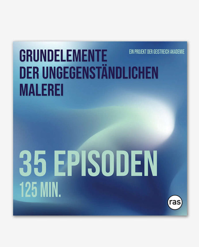 Lerne im geistreich Online-Kurs mit ROLLA artschool Grundelemente der ungegenständlichen Malerei kennen