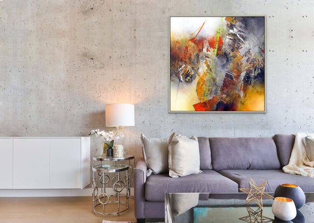 Lerne im geistreich Online-Kurs mit Alfred Hansl Erdtöne und expressive Textur kennen