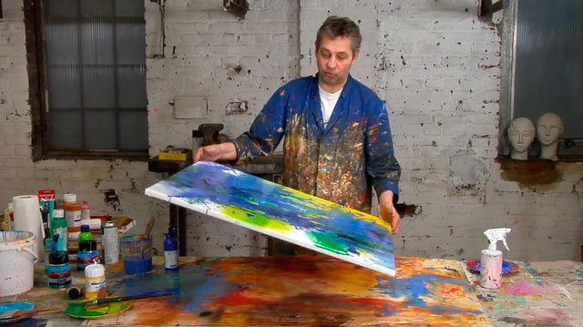 Lerne im geistreich Online-Kurs mit Alfred Hansl Farbexplosion - Jungle and Earth kennen