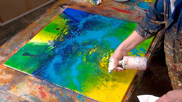 Lerne im geistreich Online-Kurs mit Alfred Hansl Farbexplosion - Jungle and Earth kennen