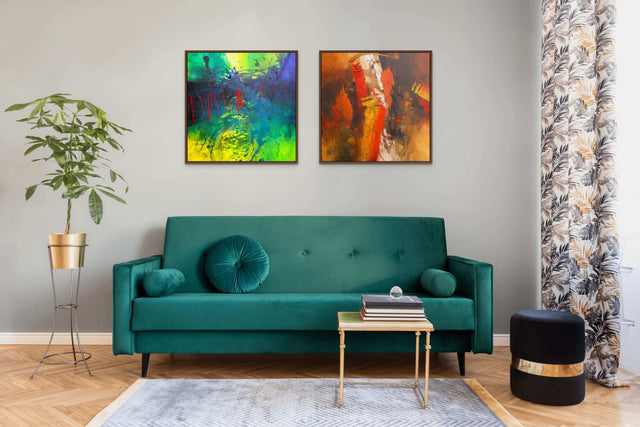 Lerne im geistreich Online-Kurs mit Alfred Hansl Farbexplosion - Jungle and Earth kennen