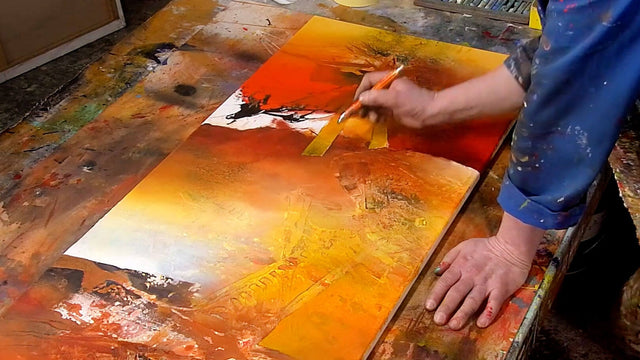 Lerne im geistreich Online-Kurs mit Alfred Hansl Feuerkraft im gestreckten Querformat kennen