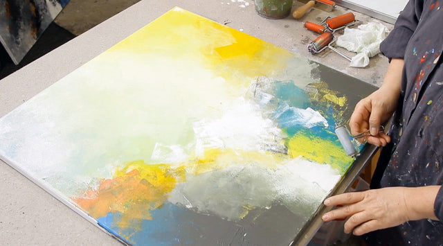 Lerne im geistreich Online-Kurs mit Andrea Rathert-Schützdeller Meine Walzen-Technik kennen