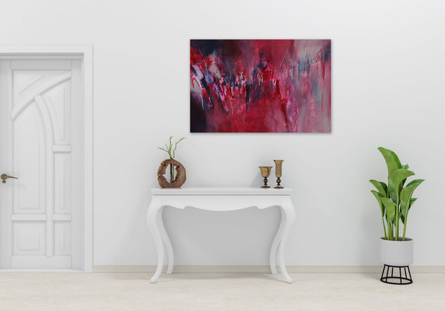 Lerne im geistreich Online-Kurs mit Angelika Biber Auswaschen und abstrahieren kennen