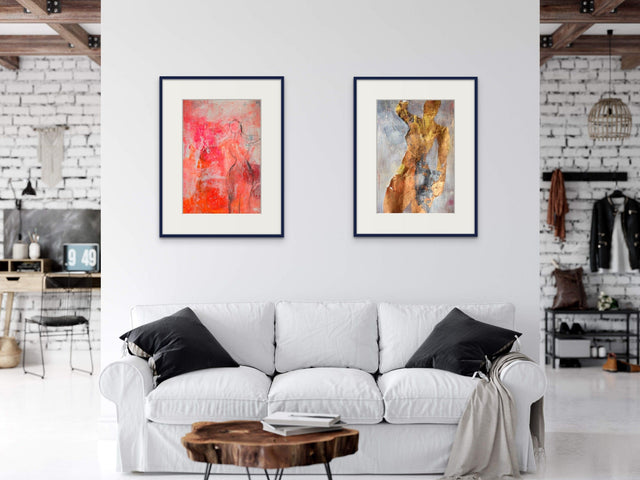 Lerne im geistreich Online-Kurs mit Angelika Biber Experimentelle Strukturen - Wege der figurativen Malerei kennen