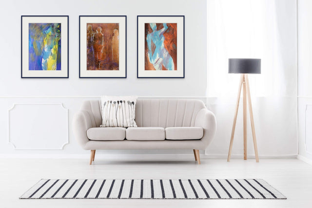 Lerne im geistreich Online-Kurs mit Angelika Biber Experimentelle Strukturen - Wege der figurativen Malerei kennen