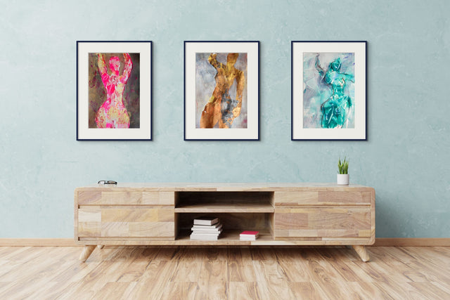 Lerne im geistreich Online-Kurs mit Angelika Biber Experimentelle Strukturen - Wege der figurativen Malerei kennen