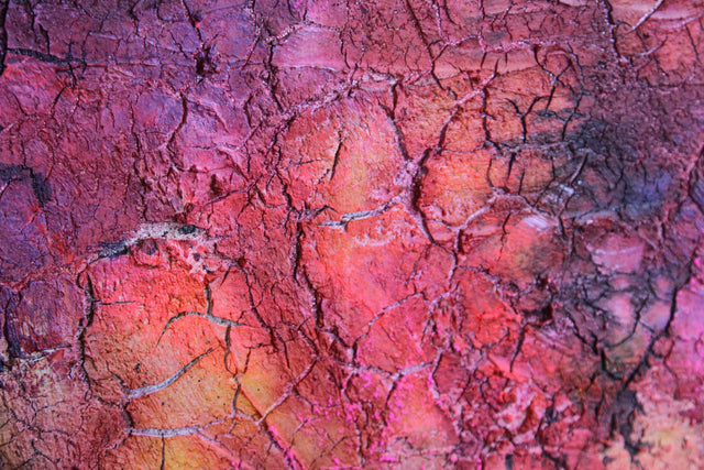 Lerne im geistreich Online-Kurs mit Angelika Biber Landschaft mit Acryl und Beizen kennen