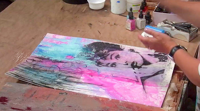 Lerne im geistreich Online-Kurs mit Anita Hörskens Experimentelle Lithografie kennen