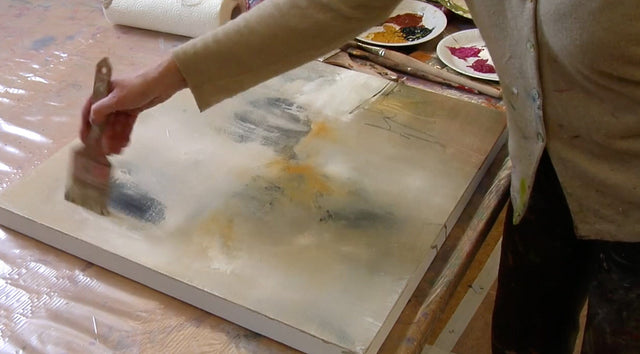 Lerne im geistreich Online-Kurs mit Annette Lehrmann Effektvoller Wachseinsatz kennen