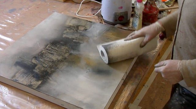 Lerne im geistreich Online-Kurs mit Annette Lehrmann Effektvoller Wachseinsatz kennen