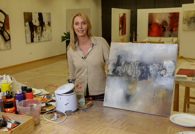 Lerne im geistreich Online-Kurs mit Annette Lehrmann Effektvoller Wachseinsatz kennen