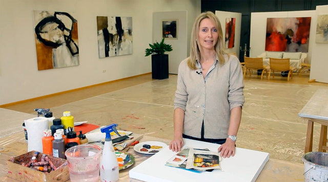 Lerne im geistreich Online-Kurs mit Annette Lehrmann Farbbild - Bildfindung, Abstraktion einer Fotovorlage kennen