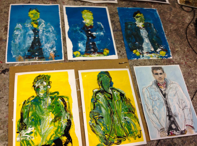 Lerne im geistreich Online-Kurs mit Antonio Zecca Expressive Figuration - Männer kennen