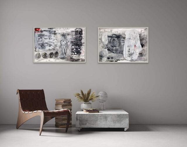 Lerne im geistreich Online-Kurs mit Antonio Zecca Tagesbilder - mit Ölkreide, Graphit, Schellack und Blumendraht kennen