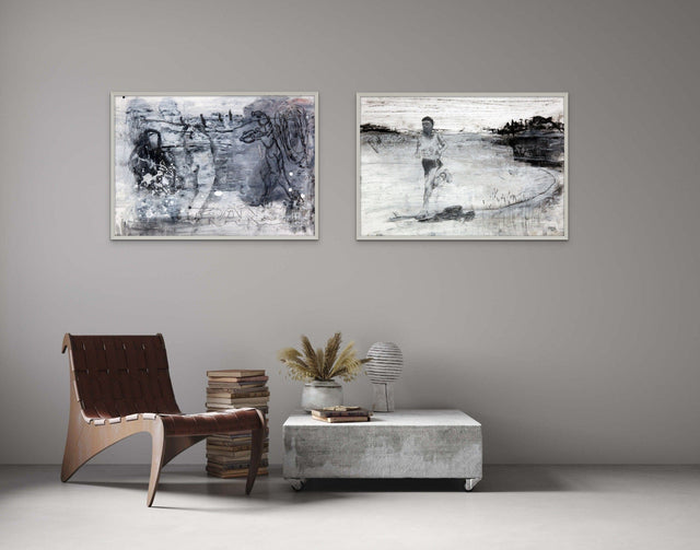 Lerne im geistreich Online-Kurs mit Antonio Zecca Tagesbilder - mit Ölkreide, Graphit, Schellack und Blumendraht kennen