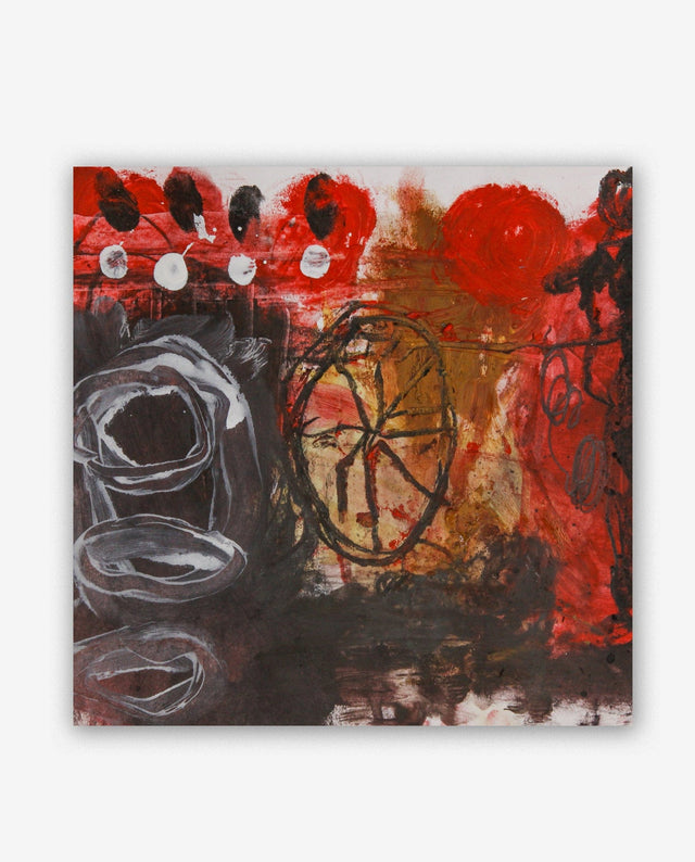 Lerne im geistreich Online-Kurs mit Antonio Zecca Tagesbilder - mit Ölkreide, Graphit, Schellack und Blumendraht kennen