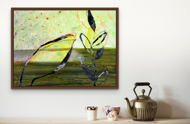 Lerne im geistreich Online-Kurs mit Birgit Herzberg-Jochum Schrift im Bild in sechs Varianten kennen