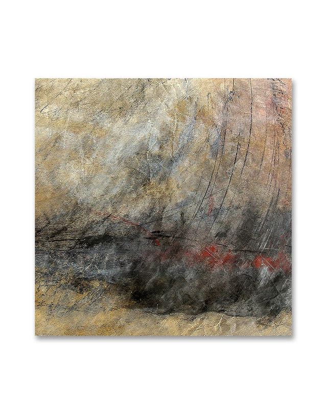 Lerne im geistreich Online-Kurs mit Brigitte Riechelmann Acryl-Mischtechnik mit Graphit kennen