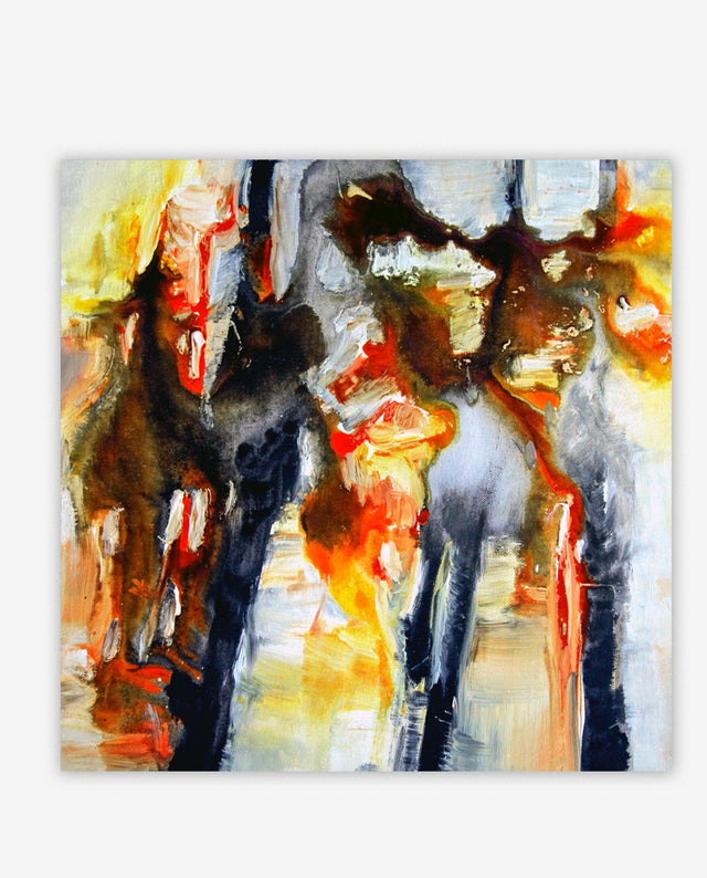 Lerne im geistreich Online-Kurs mit Brigitte Riechelmann Experimenteller Tuscheeinsatz kennen