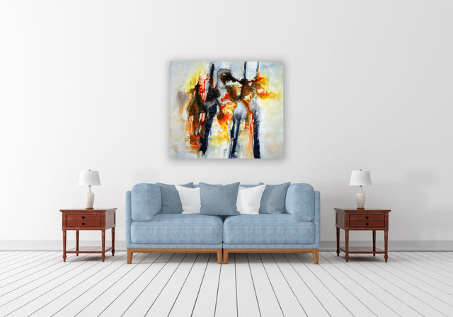 Lerne im geistreich Online-Kurs mit Brigitte Riechelmann Experimenteller Tuscheeinsatz kennen