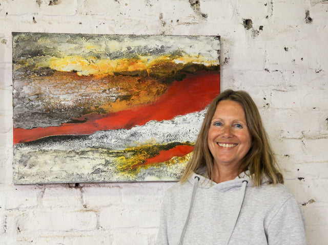 Lerne im geistreich Online-Kurs mit Christina Jehne Lavalandschaft kennen