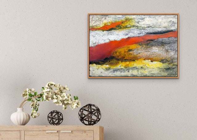 Lerne im geistreich Online-Kurs mit Christina Jehne Lavalandschaft kennen