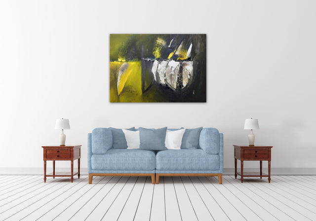 Lerne im geistreich Online-Kurs mit Conny Niehoff Boote abstrakt in Acryl kennen