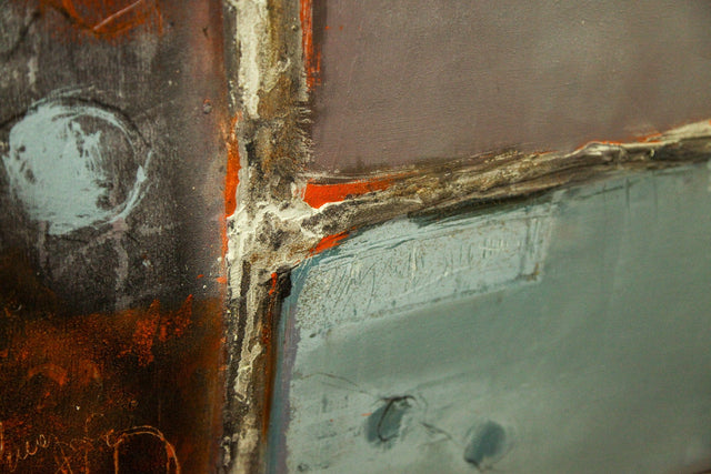 Lerne im geistreich Online-Kurs mit Conny Niehoff Der Weg - Schichtenmalerei und Sprühlack kennen