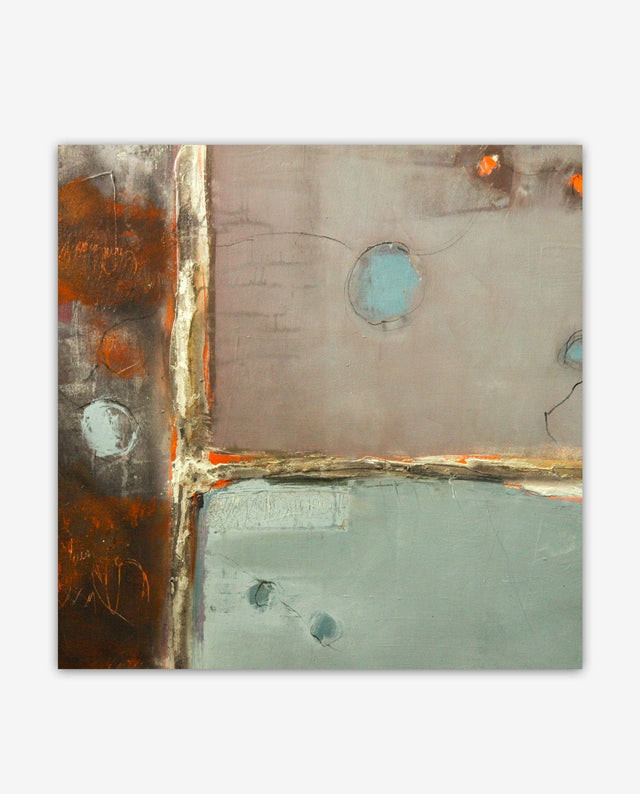 Lerne im geistreich Online-Kurs mit Conny Niehoff Der Weg - Schichtenmalerei und Sprühlack kennen