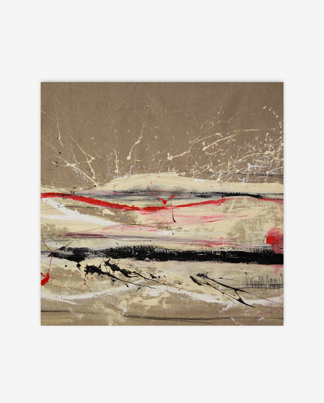 Lerne im geistreich Online-Kurs mit Conny Wachsmann Ruhepol - Arbeit auf Rohleinen kennen