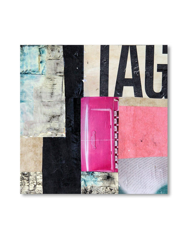 Lerne im geistreich Online-Kurs mit Cordula Kagemann Bildaufbau Collage mit Filmplakat und Reliefoptik kennen