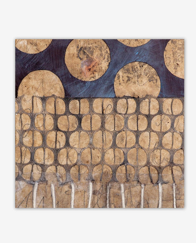 Lerne im geistreich Online-Kurs mit Cordula Kagemann Collage mit Material, Textur und Relief kennen