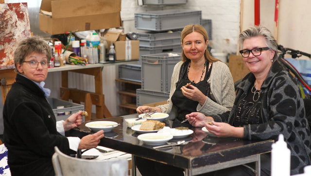 Lerne im geistreich Online-Kurs mit Cordula Kagemann Collage mit Material, Textur und Relief kennen