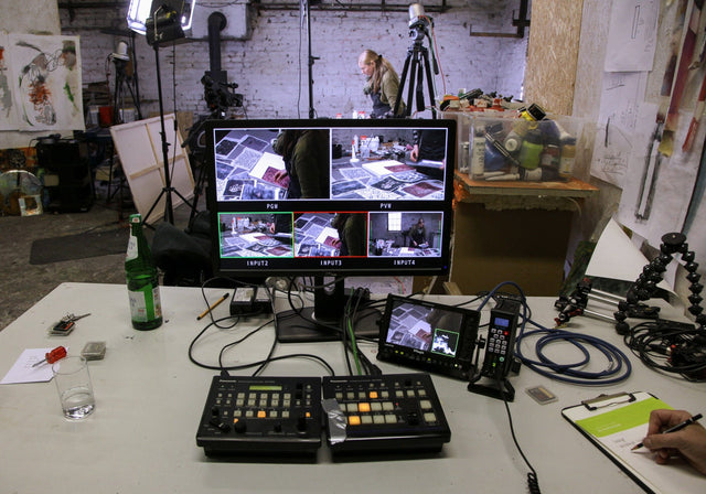 Lerne im geistreich Online-Kurs mit Cordula Kagemann Gellidruck und Collage kennen