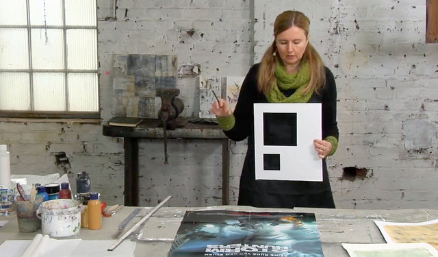 Lerne im geistreich Online-Kurs mit Cordula Kagemann Grid-Painting - Rastermalerei kennen