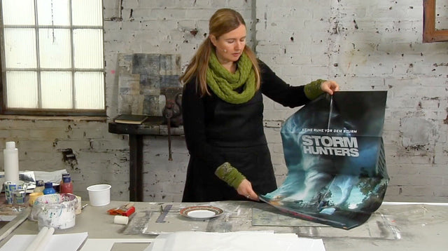 Lerne im geistreich Online-Kurs mit Cordula Kagemann Grid-Painting - Rastermalerei kennen