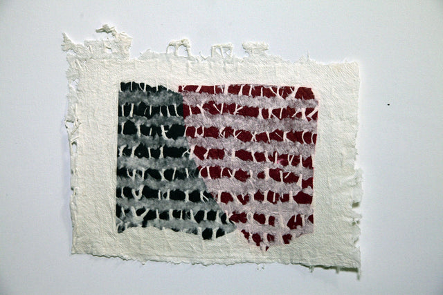 Lerne im geistreich Online-Kurs mit Cordula Kagemann Papierschöpfen und Pulp painting mit Collage kennen