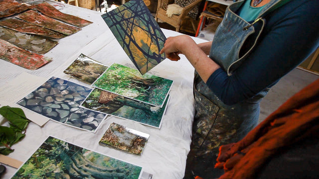 Lerne im geistreich Online-Kurs mit Corine van der Werf Paperart - Erinnerungstasche kennen