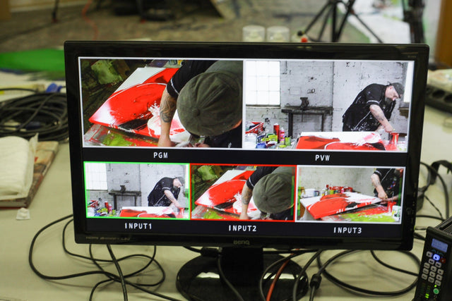 Lerne im geistreich Online-Kurs mit Dietmar Wölfl Bitumen und Lackfarben kennen